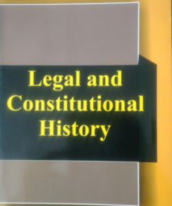 Legal and Constitutional History BY shraddha chouhan Amar Law Publications Indore