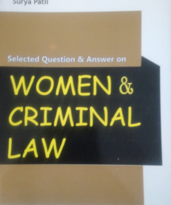 series Women & Criminal Law BY surya patil  Amar Law Publications Indore Edition 2023