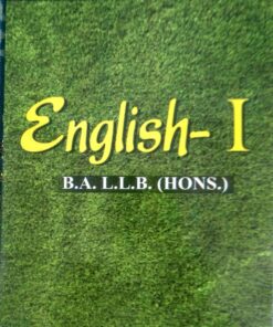 English - I  BY  Pallavi Singh   Amar Law Publication, Indore