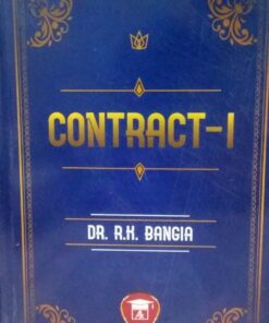 Contract -I BY Dr. R. K.Bangia Allahabad Law Agency