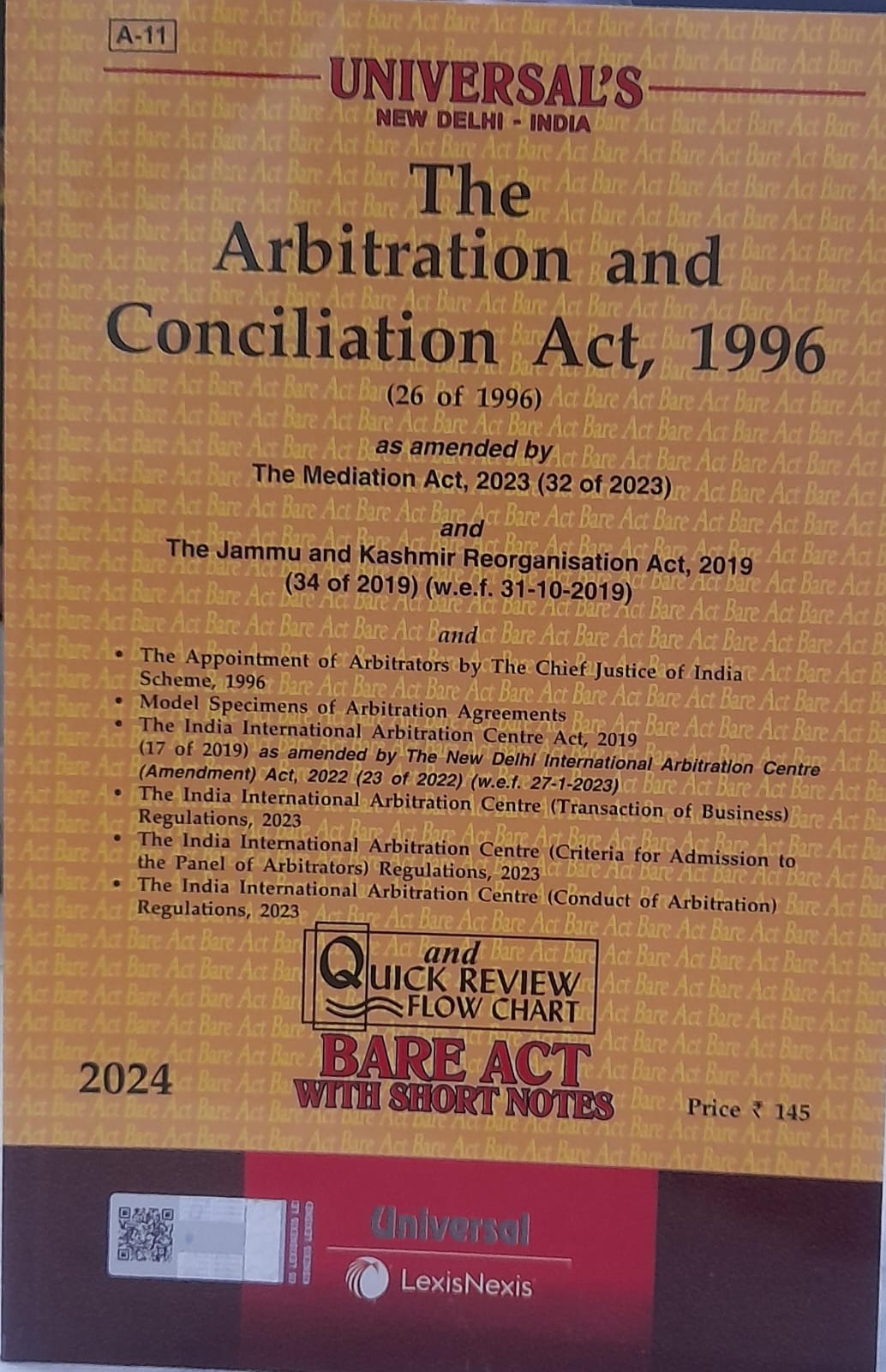 The Transfer of Property Act, 1882 (4 of 1882) Incorporating Bare Act With Short Notes 2024 UniversalLexisNexis