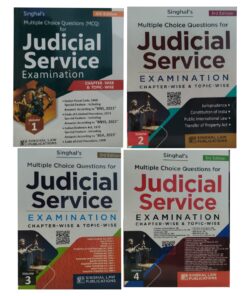 Judicial Service Examination Chapter-Wise and Topic-Wise Singhal Law Publications