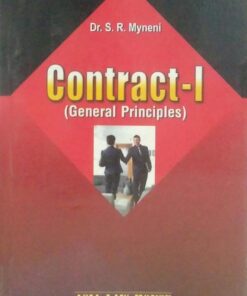 Contract - I (General Principles) Author - Dr. S. R. Myneni