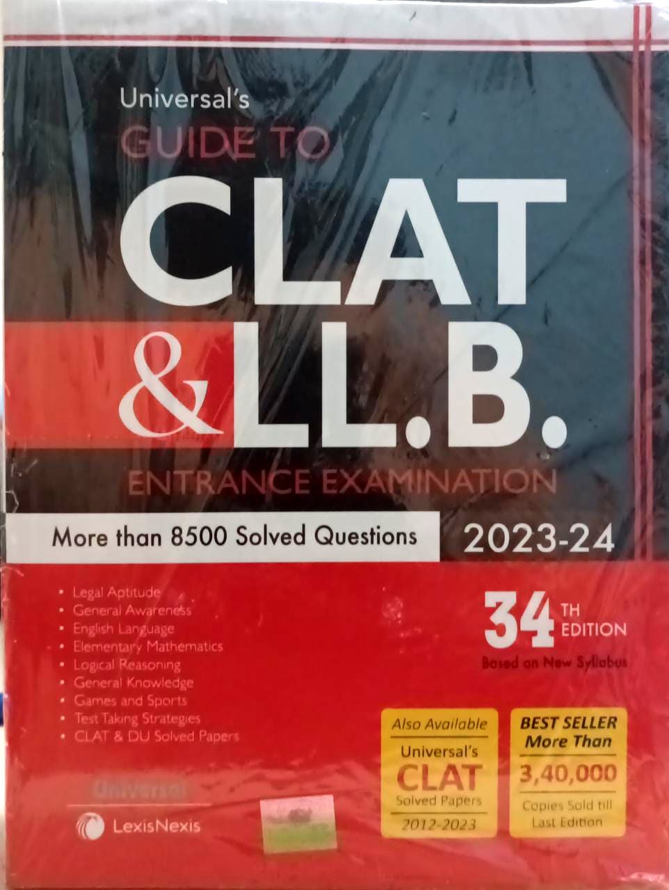 Universal's Guide to Clat & LL.B. Entrance Examination 34th Edition Universal Lexis Nexis