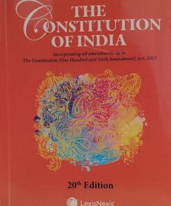 The Constitution Of India P M Bakshi 20th Edition Universal Lexis Nexis