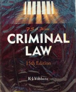 Criminal Law 15th K I Vibhute Lexis Nexis