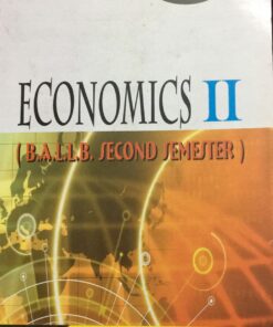 Economics II (B.AL.L.B. Second Semester) ALP Series Pallavi Singh Amar Law Publication Indore