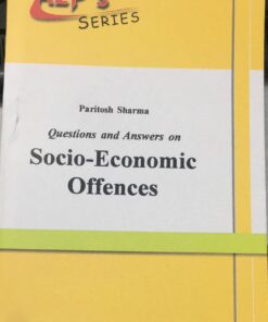 Socio Economic Offences Paritosh Sharma ALP Series Amar Law Publication Indore