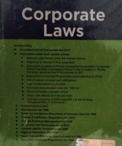 Corporate laws 47th edition 2023 Taxmann's