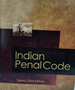Prof. Surya Narayan Misra Indian penal code twenty third edition Central Law Publications