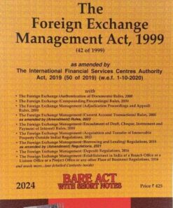 UNIVERSAL'S The Foreign Exchange Management Act 1999