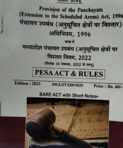 provision of the panchayats (extention to the scheduled areas )act 1996 khetrapal law house indore