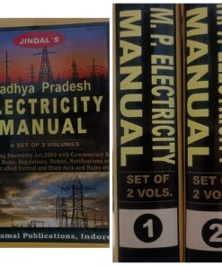 MP ELECTRICITY MANUAL JINDALS SET OF 2 VOL RAJKAMAL PUBLICATIONS INDORE