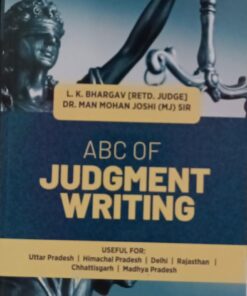 ABC OF JUDGMENT WRITING 2023 EDITION