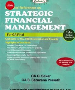 Paduka's STRATEGIC FINANCIAL MANAGEMENT  