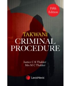 Takwani: Criminal Procedure (Text Book on the Code of Criminal Procedure) [English, Paper-Back, 2021)