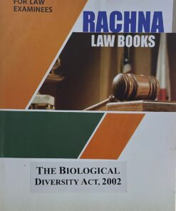 The Biological Diversity Act 2002 Rachna Law Books Pioneer Printers Agra