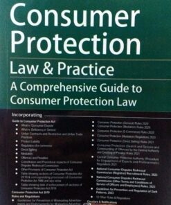TAXMANN'S CONSUMER PROTECTION LAW & PRACTICE A COMPREHENSIVE GUIDE TO CONSUMER PROTECTION LAW 2024