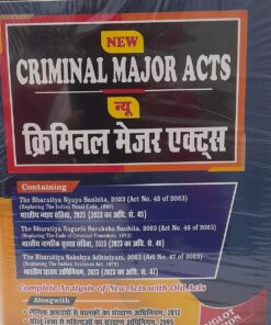 New Criminal Major Acts Primear publising company Diglot Edition Pramod Barar