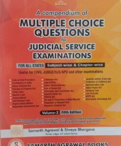 A COMPENDIUM OF MULTIPLE CHOICE QUESTIONS JUDICIAL SERVICE EXAMINATIONS FOR ALL STATES SUBJECT WISE & CHAPTER WISE SAMARTH AGRWAL BOOKS