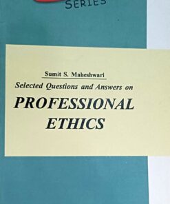 Alp's Series Professional Ethics  ( Selected Questions Answers ) Amar law publication