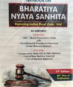 TEXT BOOK ON BABU'S BHARTIYA NYAYA SANHITA 17 TH EDITION