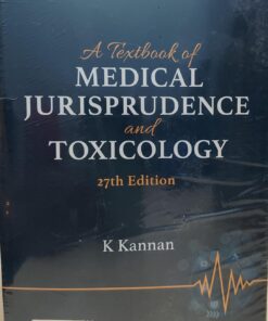 MODI A TEXT BOOK OF MEDICAL JURISPRUDENCE TOXICOLOGY K KANNAN LEXIS NEXIS 27 TH EDITION PAPER BOOK EDITION