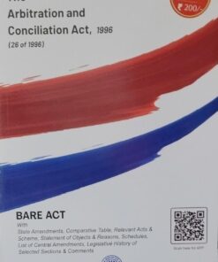 THE ARBITRATION AND CONCILIATION ACT, 1996(26 OF 1996) 2025 EDITION, BARE ACT, A.I.R WITH AMENDMENTS ALL INDIA REPORTER