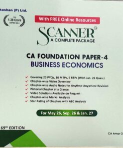 SCANNER CA FOUNDATION PAPER -4 BUSINESS ECONOMICS  CA AMAR OMAR CA RASIKA GOENKA FOR  MAY 26 SEP 26 & JAN  27