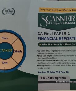 CA FINAL PAPER -1 FINANCIAL REPORTING  SHUCHITA PRAKASHAN ( P ) LTD FOR  JAN 26 &  MAY 26 SEP 26 DR CA CHARU AGRAWAL
