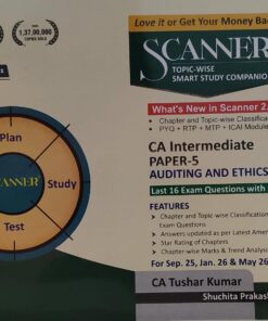 CA INTERMEDIATE  PAPER -5  AUDITING  AND  ETHICS SHUCHITA PRAKASHAN ( P ) LTD FOR SEP 25 JAN 26 & MAY 26 CA TUSHAR KUMAR