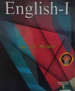 ENGLISH -1 DR SR MYNENI ALLAHABAD LAW AGENCY