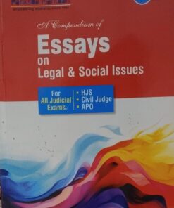 ESSAYS ON LEGAL & SOCIAL ISSUES FOR ALL JUDICIAL EXAM 4TH EDITION 2025-26 PARIKSHA MANTHAN  ANIL AGRAWAL