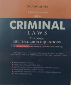 GAURAV MEHTA NEW CRIMINAL LAWS THROUGH MULTIPLE CHOICE QUESTIONS   VINOD PUBLICAION ( p ) LTD