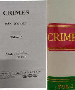 CRIMES 2009 TO 2020 VOL TOTAL VOL 44 IN GOOD CONDITION