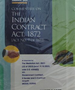 JUSTICE SEN COMMENTARY ON THE INDIAN CONTRACT ACT 1872 SWEET & SOFT