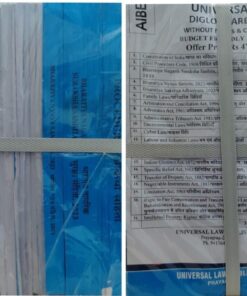 UNIVERSAL'S DIGLOT BARE ACT WITHOUT NOTES & COMMENTS BUDGET FRIENDLY EDITION AIBE SET UNIVERSAL LAW PUBLISHERS