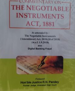 DUTTA'S COMMENTARY ONTHE NEGOTIABLE INSTRUMENTS ACT 1881 SWEET & SOFT