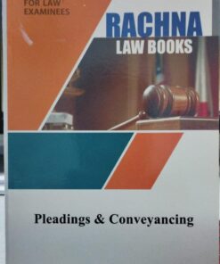 PLEADINGS &CONVEYANCING PIONEER PRINTERS RACHNA LAW SERIES