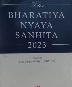 PROF. T BHATTACHARYA  BHARATIYA NYAYA SANHITA 2023 CENTRAL LAW AGENCY