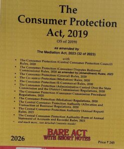 THE CONSUMER PROTECTION ACT 2019 BARE WITH SHORT NOTES 2026 UNIVERSAL LEXIS NEXIS
